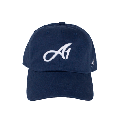 A1 Unstructured Navy Cap